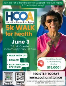 HCoA 2023 5K Walk for Health Flyer