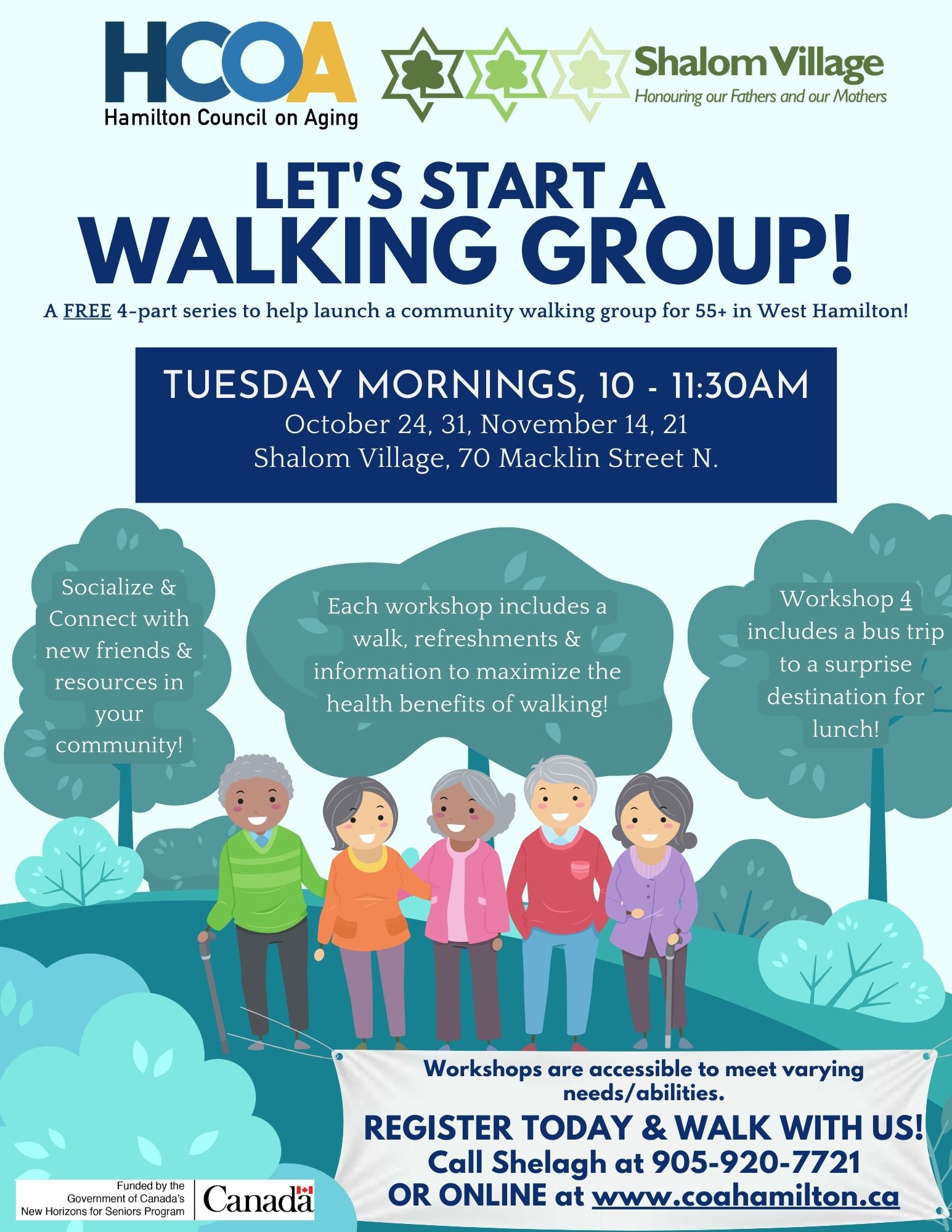 Let's Start a Walking Group in West Hamilton