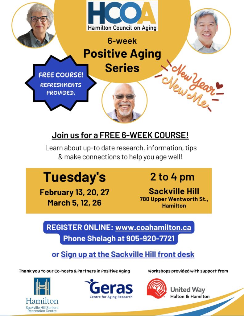 Positive Aging at Sackville Hill