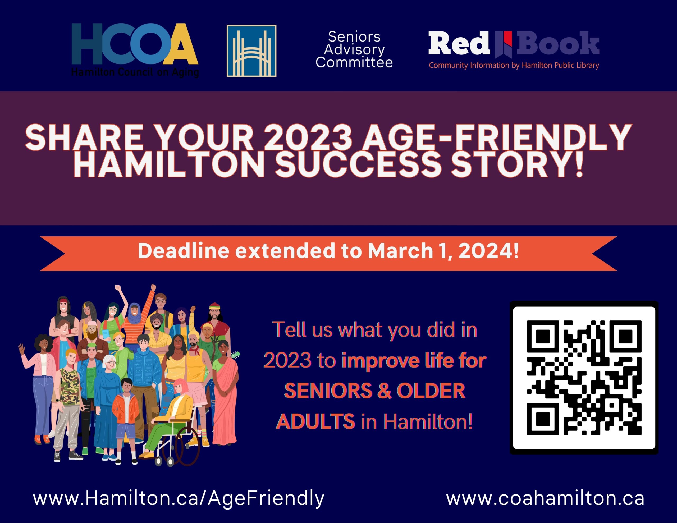 Share your Age-Friendly Hamilton Success Story!